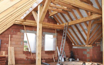 Eglwys Brewis attic trusses